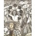 画像8: 明治写実画　「日本の祭」　五姓田義松　大型挿絵　明治18年（1885) 　37.5×52cm