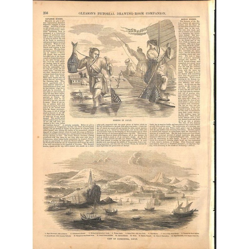画像4: 米国絵入り新聞・日本紹介記事入り　Ballou's Pictorial 7部（1853~57）　