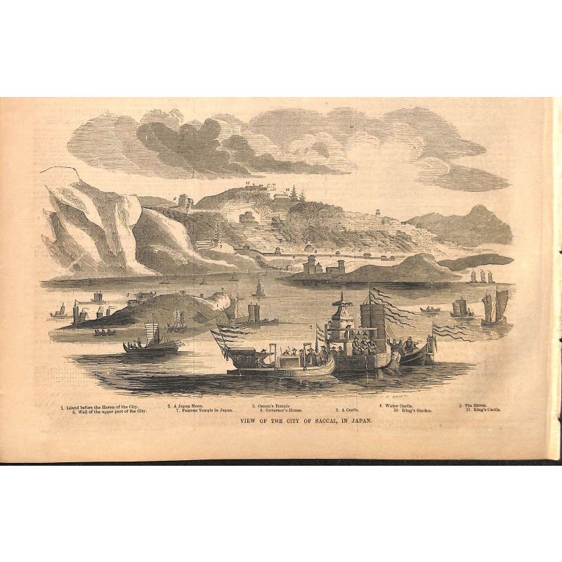 画像3: 米国絵入り新聞・日本紹介記事入り　Ballou's Pictorial 7部（1853~57）　