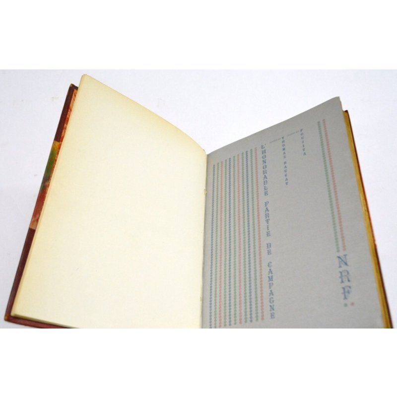 画像13: 藤田嗣治 挿絵水彩32点 トマ・ローカ(仏)「御遠足」357部限定の249番 1927年 革装天金美本