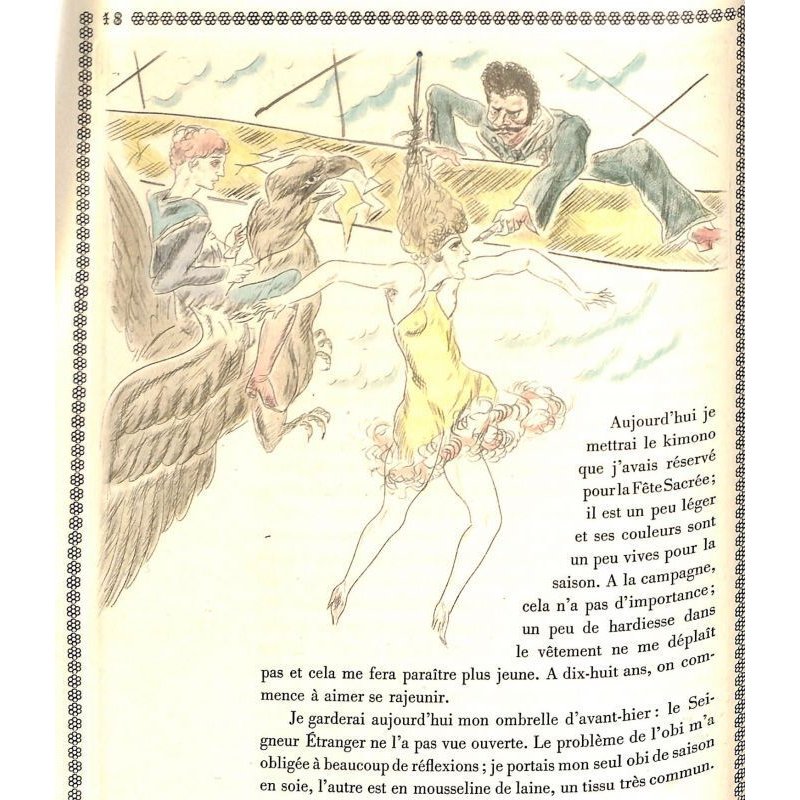 画像11: 藤田嗣治 挿絵水彩32点 トマ・ローカ(仏)「御遠足」357部限定の249番 1927年 革装天金美本