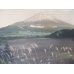 画像2: 巨大・手彩色古写真　「富士と薄」　44×62cm　撮影　ポンティング（H.G.Ponting） (2)