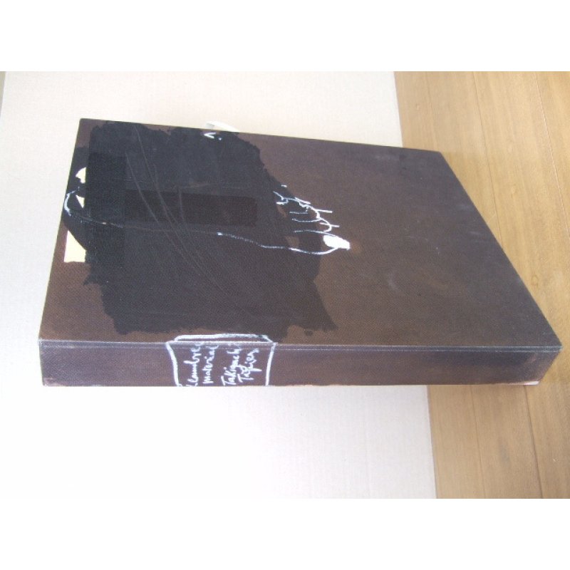 画像16: 稀覯品 滝口修造 アントニ・タピエス(Antoni.Tapies) 詩画集「物質のまなざし(Llambrec Material)」 フォリオ 50シート 限定No.335