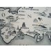 画像6: 長谷川潔 版画　「日本地図」　1936年 パリ　16×21cm　額付き