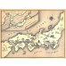 画像2: 長谷川潔 版画　「日本地図」　1936年 パリ　16×21cm　額付き (2)