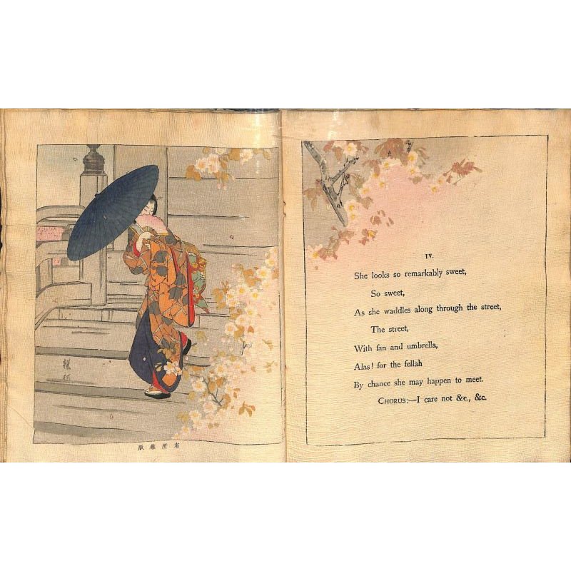 画像7: ちりめん本「おゆちゃさん」(英文  ) Oyuchasan  著者 F.M.ボストウィック 長谷川武次郎 明治25年再版