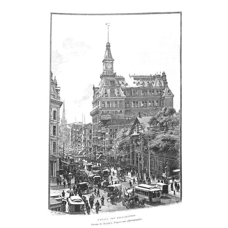 画像4: 本芳翠・挿絵1点「世界の首都(Les capitals du monde)」(仏) ジュディット・ゴーティエ「東京」著 1892 パリ