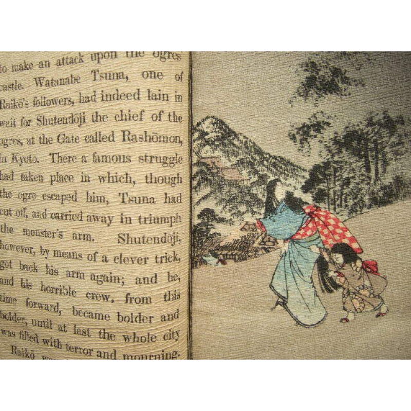 画像3: ちりめん本・大江山の鬼：日本昔話19　英文（The Ogres of Oyeyama）