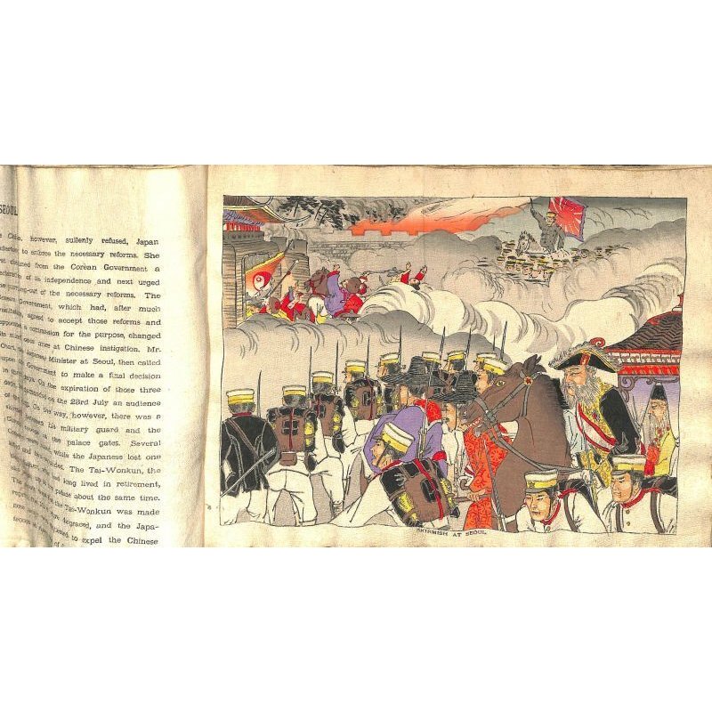 画像3: ちりめん本・日清戦争の情景 (英)Scenes from the Japan-China War 井上十吉 Jukichi Inouye