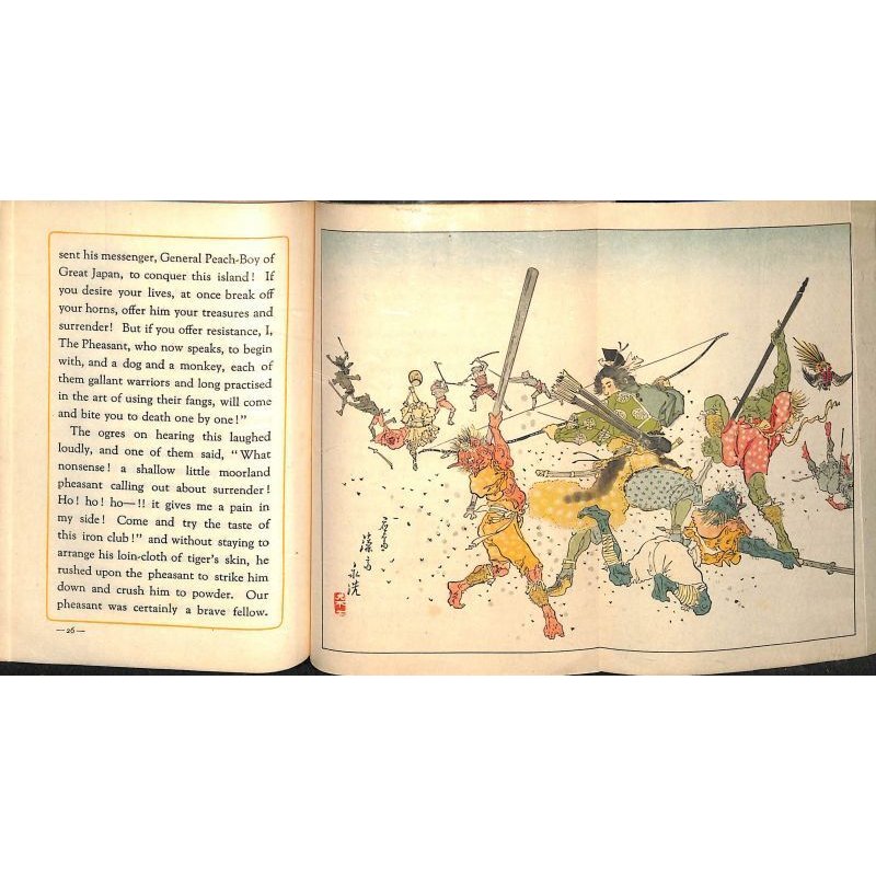 画像5: 平紙本・巌谷小波 英文日本昔話 Japanese Fairy Tale 分売「桃太郎」ほか 1冊15000円