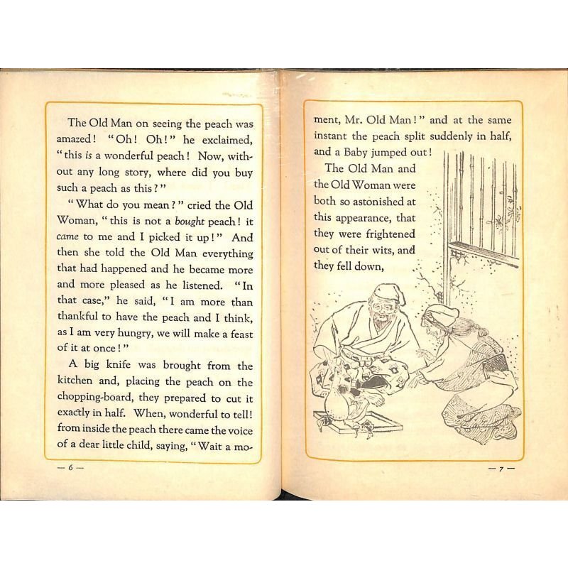 画像4: 平紙本・巌谷小波 英文日本昔話 Japanese Fairy Tale 分売「桃太郎」ほか 1冊15000円