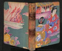 ちりめん本　美麗絵入りクロス装丁　仏文「日本昔話（Les contes du vieuk Japon）」１〜２０セット　5冊（20巻）セット　訳者　ドウトルメル