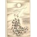 画像3: 長谷川潔　銅版画「船と婦人」ドライポイント（ポワントセッシュ）　1930 (3)