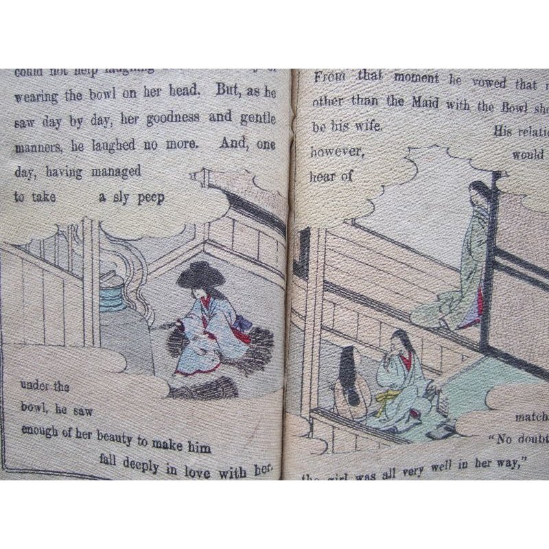 画像5: ちりめん本：日本昔話第16「鉢かづき」（英文) ジェイムス夫人