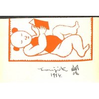 貴重品！藤田嗣治・署名　P.クローデル献辞　「東洋の認識（東方所感）Connaissance de l'est」仏文　自刻木版画　口絵肖像とカット118点　ポール・クローデル著