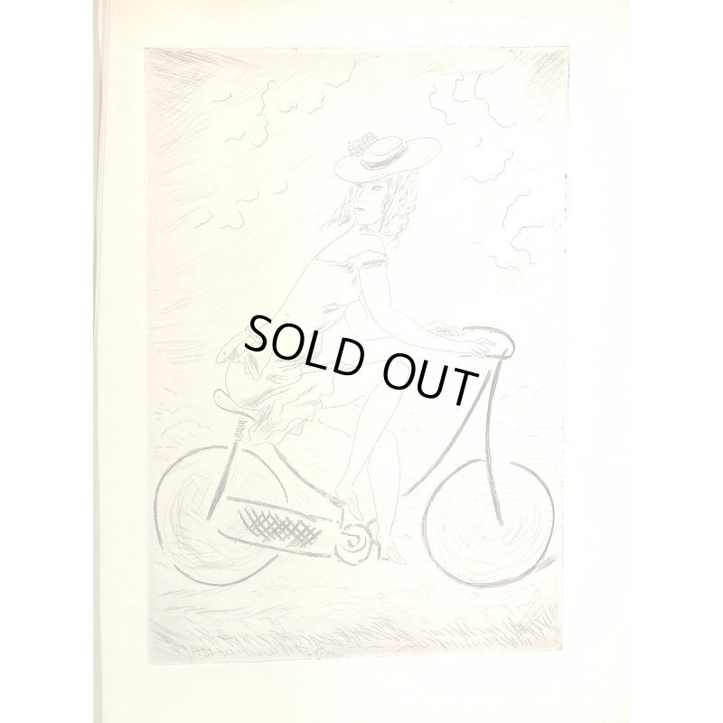 画像6: 藤田嗣治 挿絵・銅版画(全頁大) 5点 M・ヴォケール「平行棒 (Barres paralleles)」限定301部の60番 1927 パリ