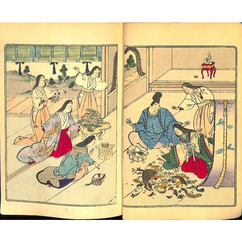 画像6: 平紙本・日本昔話 16 「鉢かづき」 英文 The Wooden Bowl ジェイムス夫人