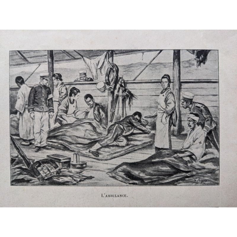 画像5: ビゴー 英・仏雑誌挿絵 ル・モンド イリュストレ 「日清戦争」  ザ・グラフィック「日本陸軍の御前演習」