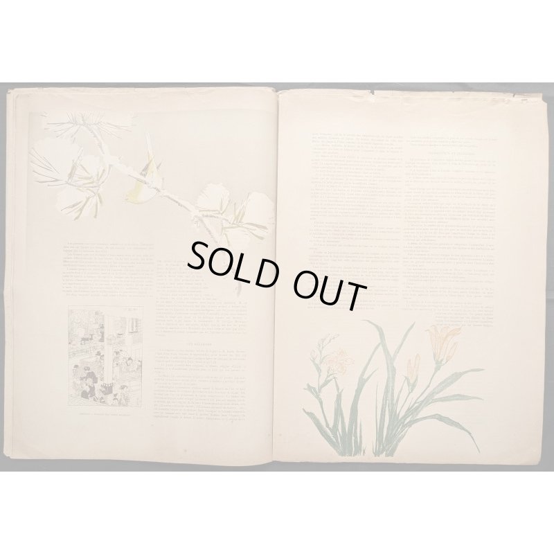 画像5: 「パリ・イリュストレ」明治19年(1886年)No,45.46  日本特集号 ゴッホ模写・花魁の表紙絵