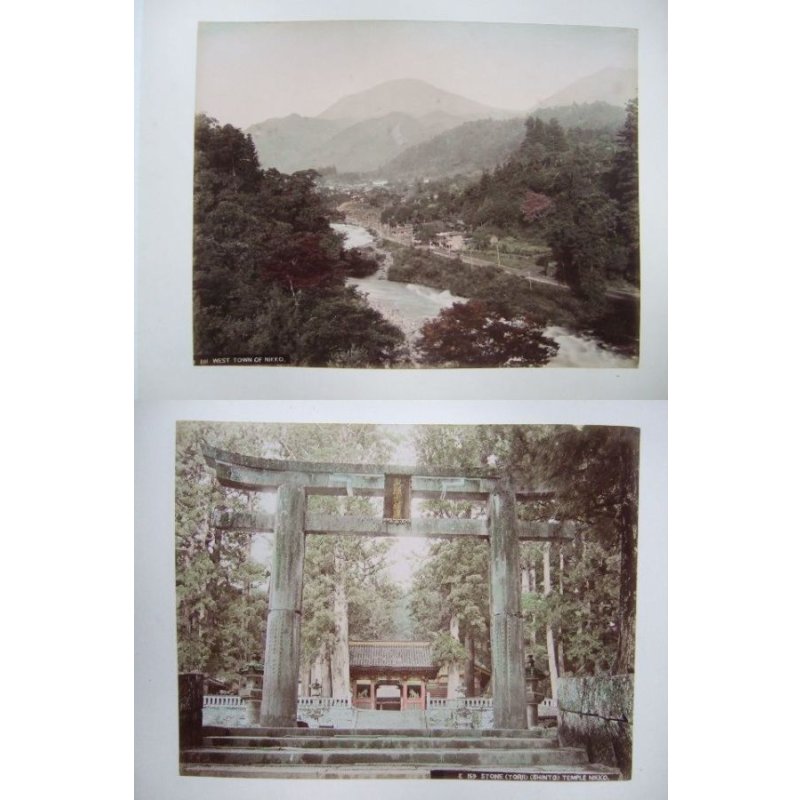 画像8: 金兵衛印 美麗・蒔絵アルバム(手彩色写真・大小44点)