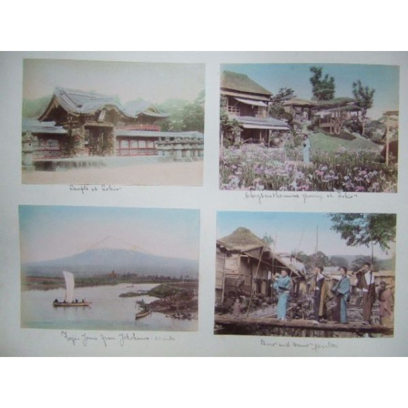 画像6: 金兵衛印 美麗・蒔絵アルバム(手彩色写真・大小44点)