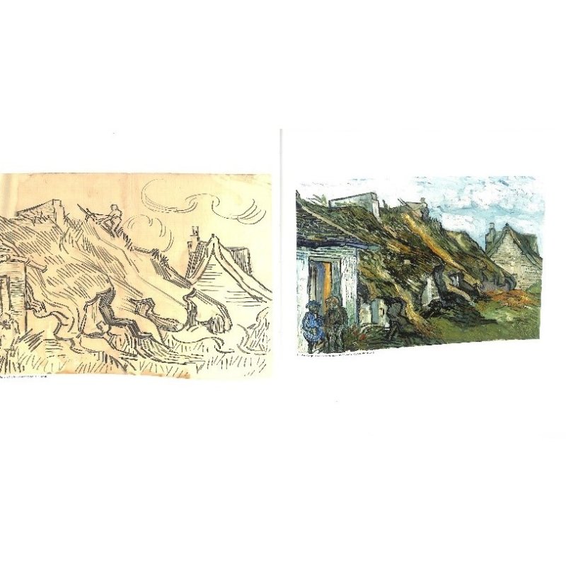 画像9: ヴィンセント・ファン・ゴッホ書簡(英文)全6冊 総2148頁 箱入り大型本(30.6×26cm)重量14kg 画像4000点以上  注釈・解説付き CD付属