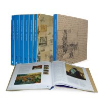 ヴィンセント・ファン・ゴッホ書簡（英文）全6冊 総2148頁 箱入り大型本（30.6×26cm）重量14kg 画像4000点以上  注釈・解説付き ＣＤ付属