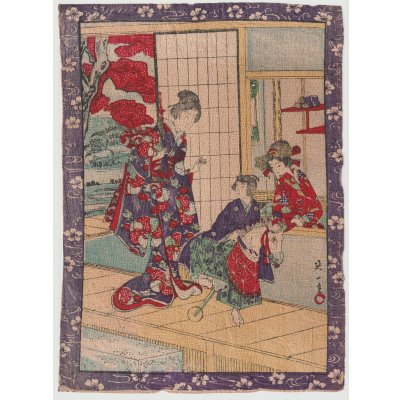 ちりめん額入り絵画 楽天市場】つまみ細工キット 花の額絵・紅色系(額付き) : 布がたり