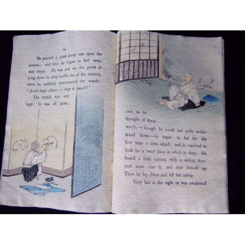 他の写真3: 英文)ちりめん本・「猫を描いた少年」(英文）ラフカディオ・ハーン　Lafcadio Hearn "The Boy Who Drew Cats"